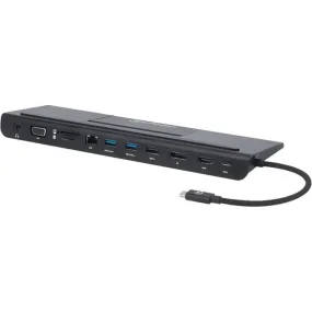 11-In-1 Triple-Monitor Docking Station