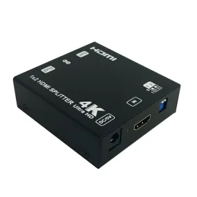 1x2 HDMI Splitter - 4Kx2K@60Hz - EDID - HDCP - YUV 4:2:0