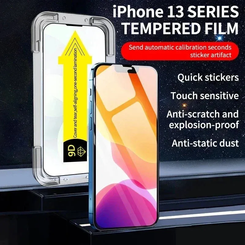 3-Pack 8K Tempered Glass Privacy Screen Protector for iPhone 11, 12, 13, 14, 15, Pro Max, XR.