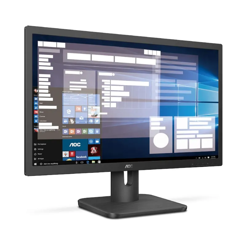 Aoc 20E1H 19.5" 900P Tn 60Hz Office Monitor