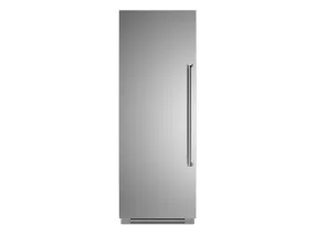 Bertazzoni 30 inch Left Door Stainless Steel Built-in Freezer REF30FCIPIXL/23