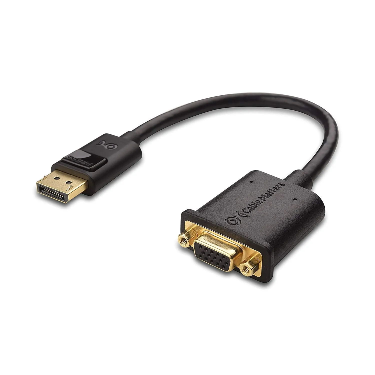 Cable Matters DISPLAYPORT to VGA Adapter - Black