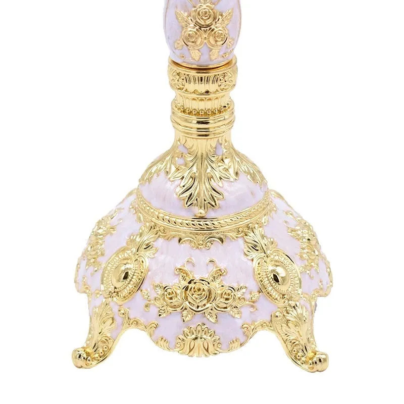 Candle Holder With 5-arms And Gold Plated