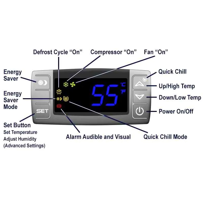 CellarPro 3000Sqc Mini Split Quick Connect 50ft (up to 600 cubic feet)