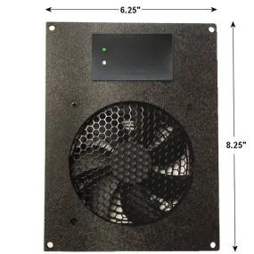 CG Cabcool 1201 Deluxe Single 120mm Fan USB Pre-set Thermostat Cooling Unit