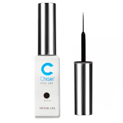 Chisel Nail Art Gel - Black