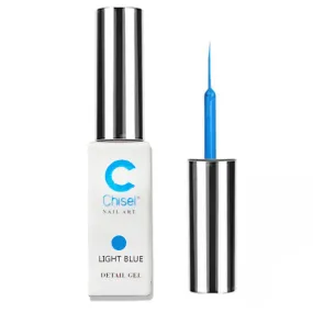 Chisel Nail Art Gel - Light Blue