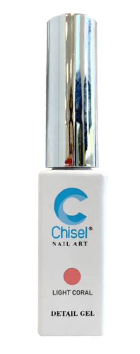 Chisel Nail Art Gel - Light Coral