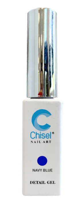 Chisel Nail Art Gel - Navy Blue