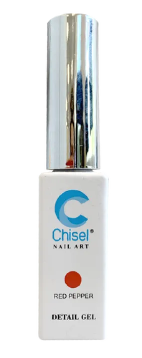 Chisel Nail Art Gel - Red Pepper