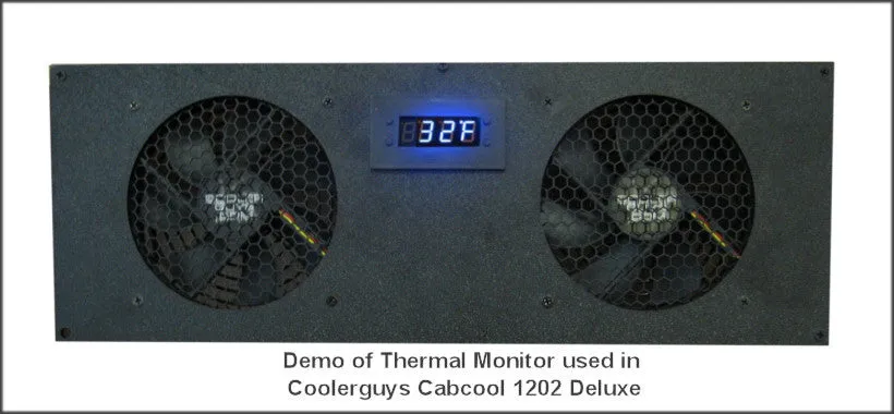 Coolerguys Thermal Monitor with Digital LED Display