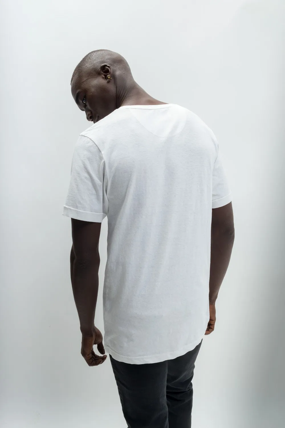 Departure | Men's Anti-Stain Linen Cotton Blend Henley Top