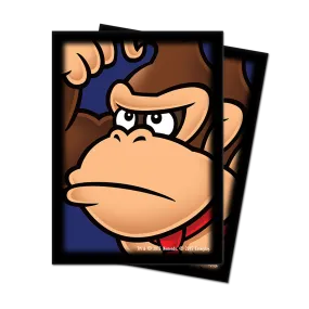 Donkey Kong Standard Deck Protector Sleeves (65ct) for Super Mario