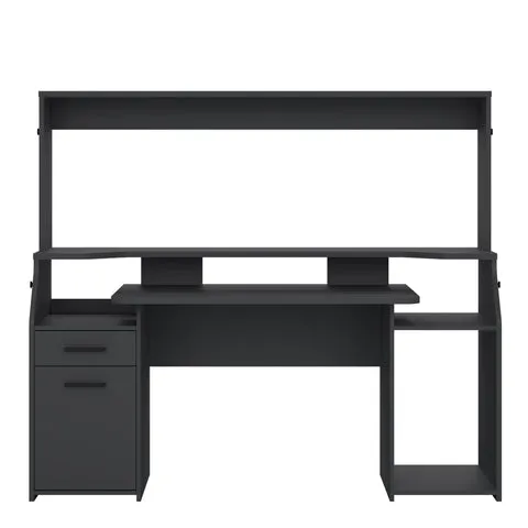 Function Plus Gaming Desk with 1 Door   1 Drawer