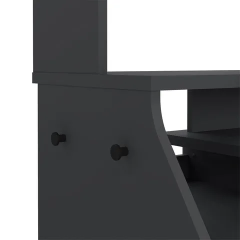 Function Plus Gaming Desk with 1 Door   1 Drawer