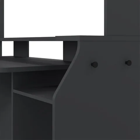 Function Plus Gaming Desk with 1 Door   1 Drawer