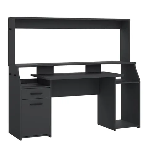 Function Plus Gaming Desk with 1 Door   1 Drawer