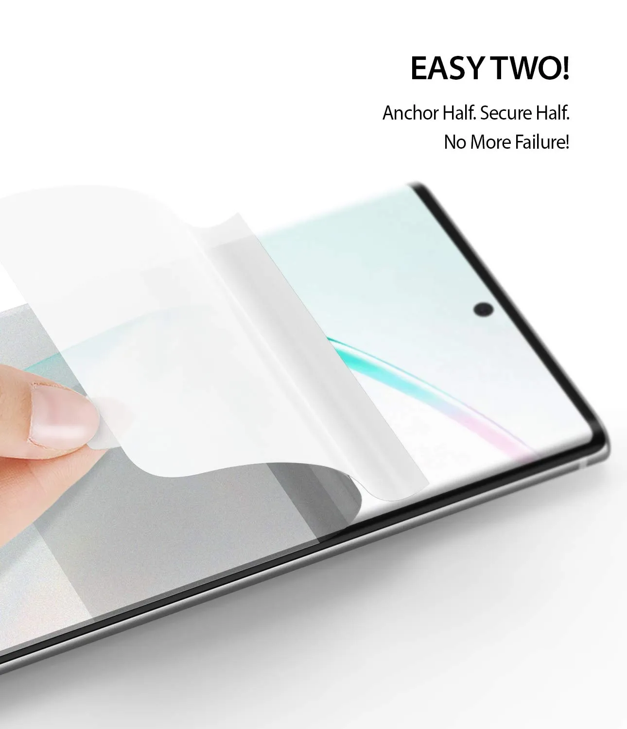 Galaxy Note 10 Plus Screen Protector Film  DUAL EASY FULL - 2 Pack