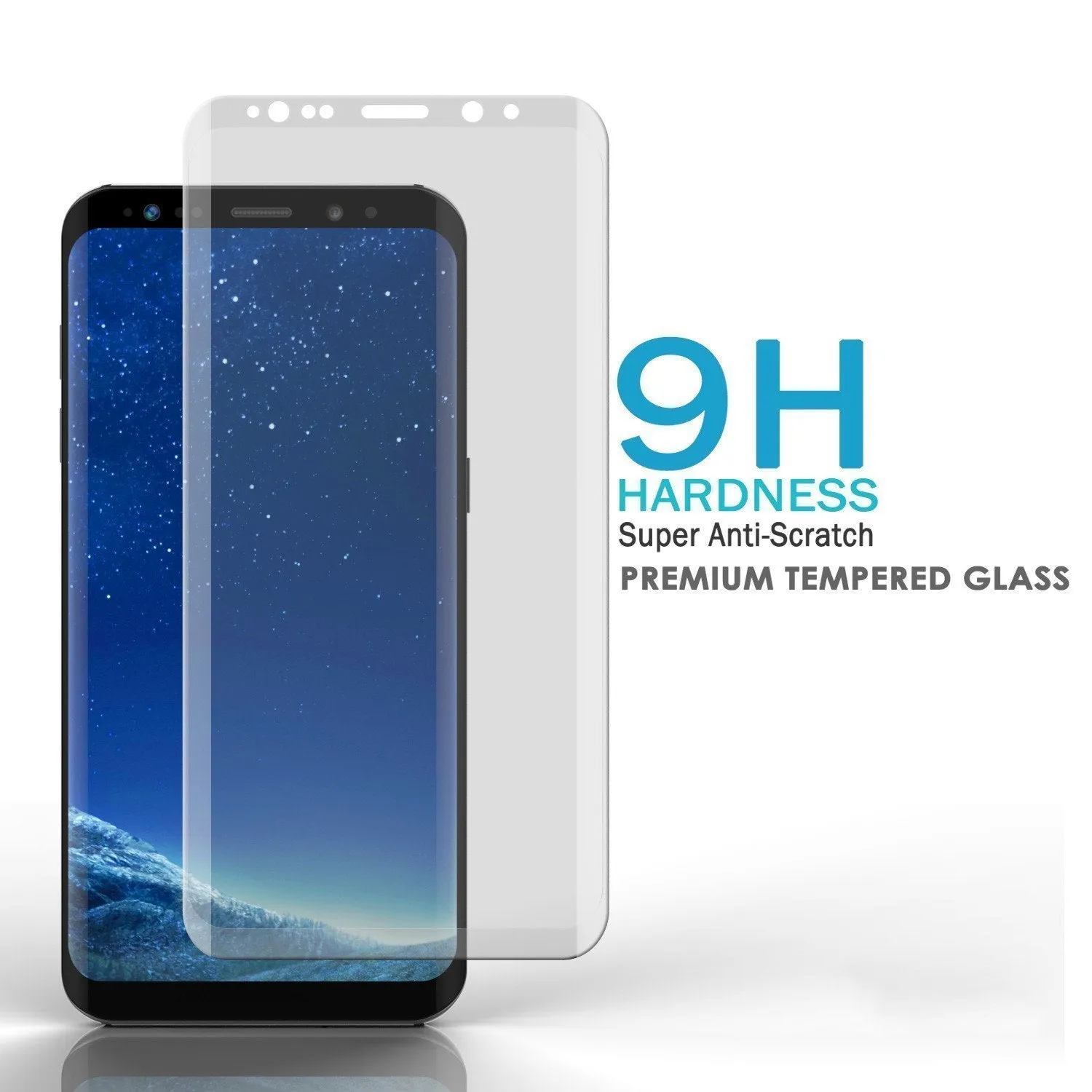 Galaxy S10  Plus Clear Punkcase Glass SHIELD Tempered Glass Screen Protector 0.33mm Thick 9H Glass