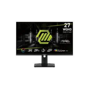 Gaming monitor MSI MAG 274QRF QD E2, 27", 2560 x 1440, Rapid IPS, 180 Hz, black