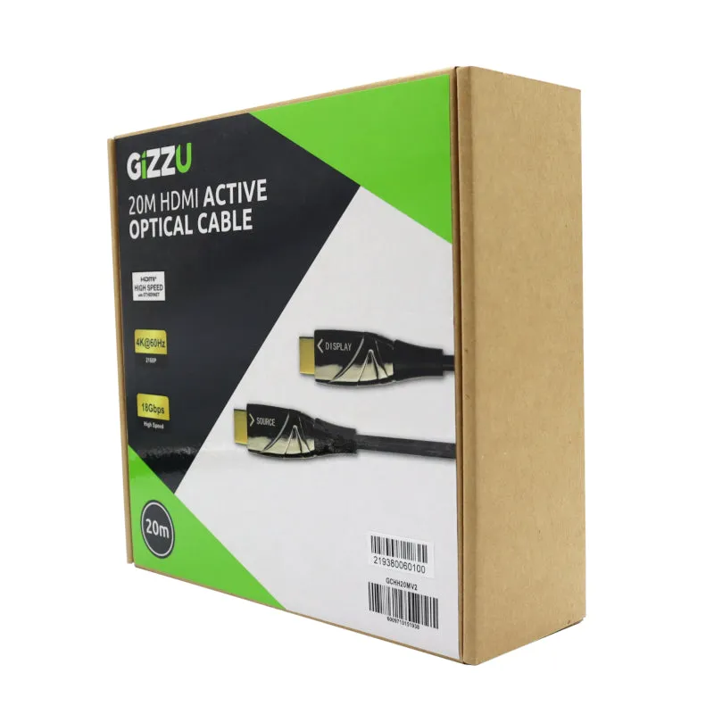 Gizzu High Speed V2.0 Hdmi 20M Cable With Ethernet