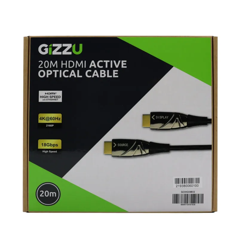 Gizzu High Speed V2.0 Hdmi 20M Cable With Ethernet