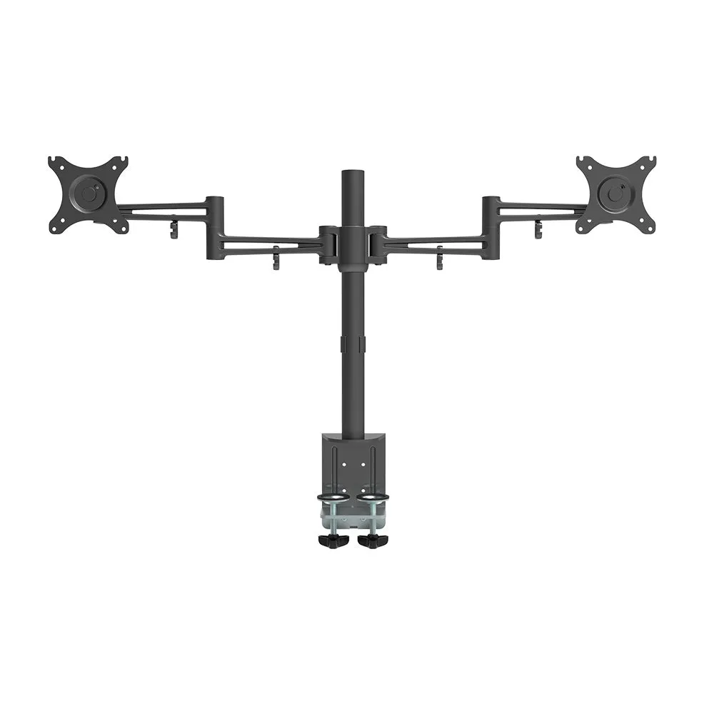 Heavy Duty Dual Monitor Arm Desk Mount Bracket, 360° Swivel - Artiss