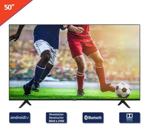 Hisense 50 inch 4K UHD Smart ULED Android TV 50U6G  Like 4K great, but better. The 50U6G has our exclusive ULED technologies. Resulting in 4K ULED They boost color, contrast, brightness, motion we could go on-437911