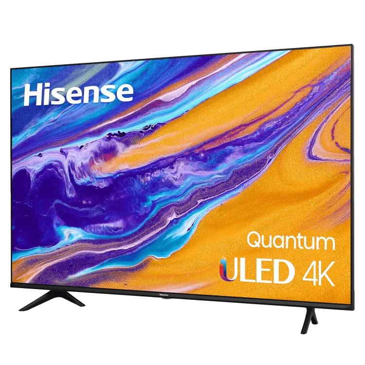 Hisense 50 inch 4K UHD Smart ULED Android TV 50U6G  Like 4K great, but better. The 50U6G has our exclusive ULED technologies. Resulting in 4K ULED They boost color, contrast, brightness, motion we could go on-437911