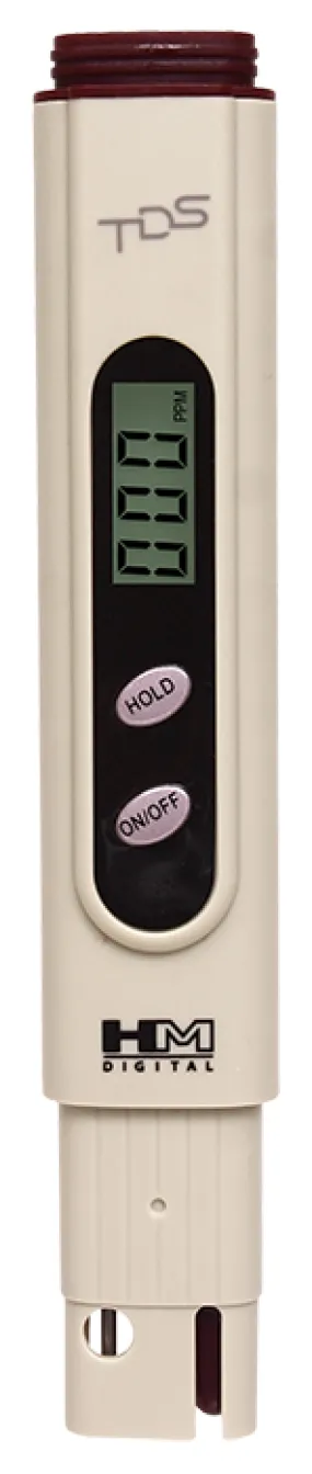 HM Digital TDS Meter | Pocket-Size | 0-9990 ppm | Measures Total Dissolved Solids (TDS)