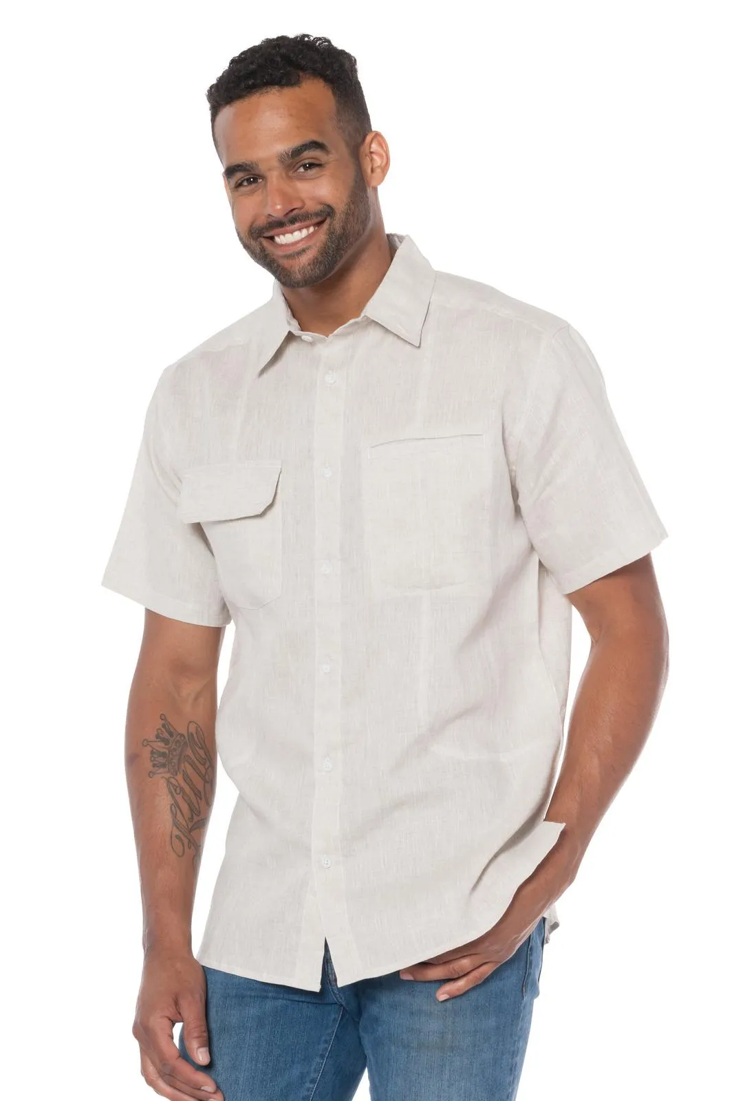 Lanai | Men's Short Sleeve Linen Shirt