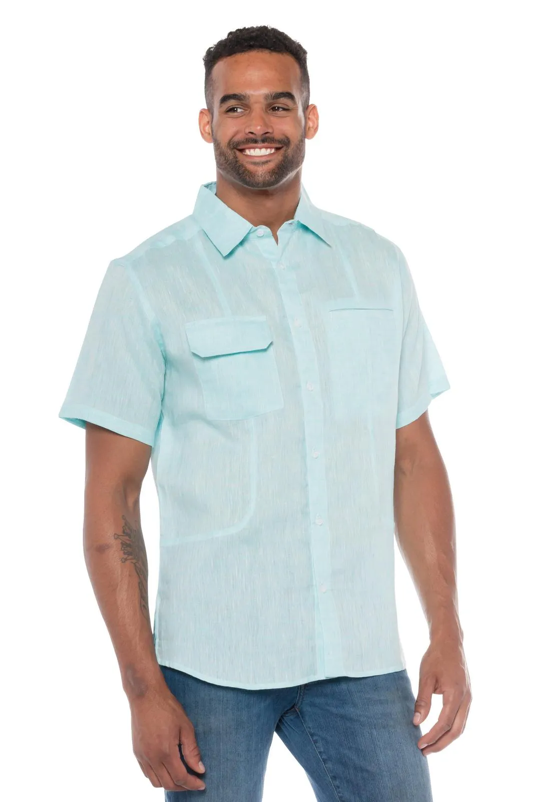 Lanai | Men's Short Sleeve Linen Shirt