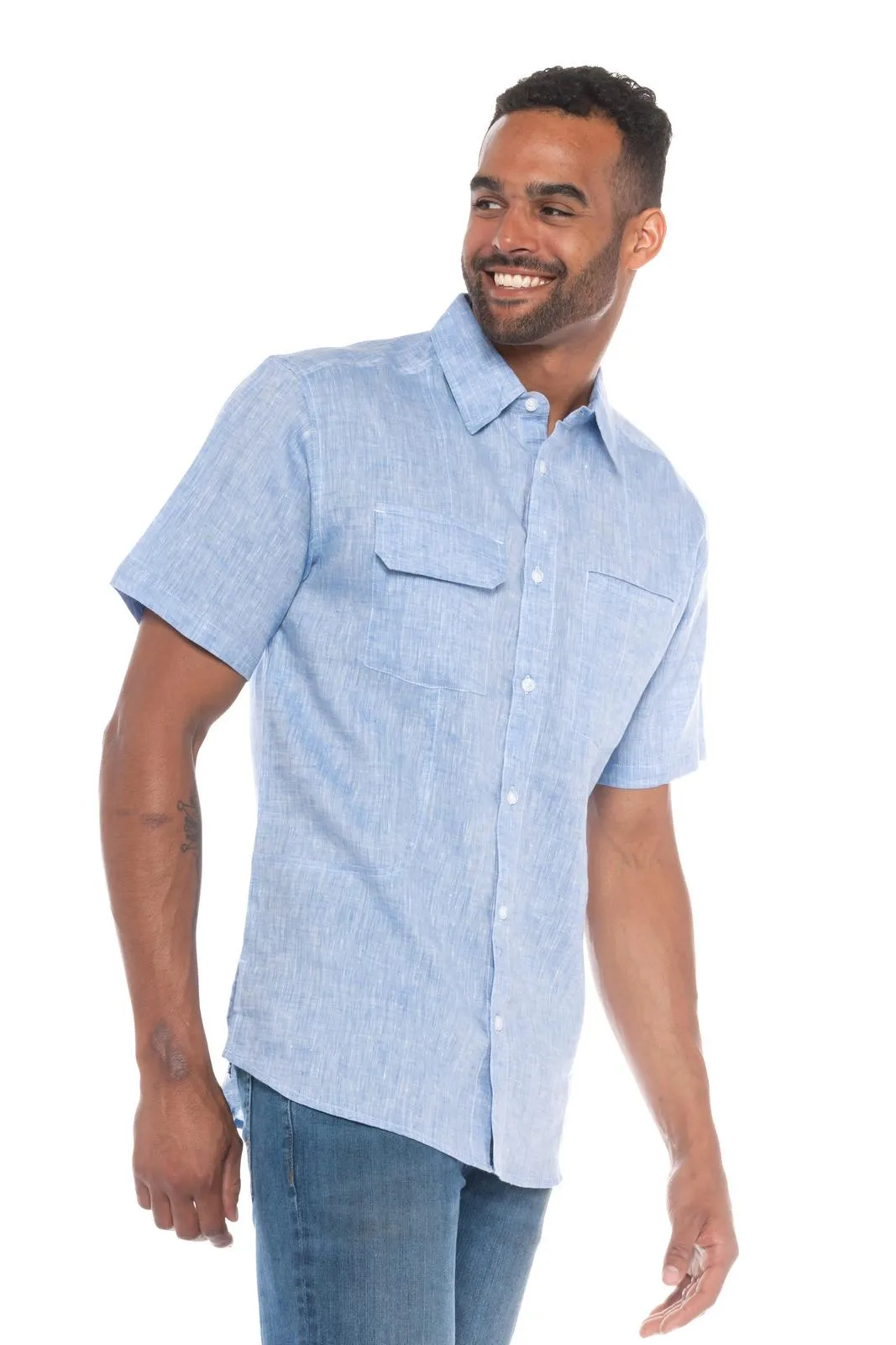 Lanai | Men's Short Sleeve Linen Shirt