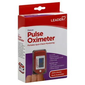 Leader Pulse Oximeter Deluxe Portable