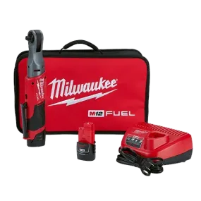 Milwaukee 2557-22 M12™ FUEL™ 3/8" Ratchet 2 Battery Kit