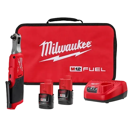 Milwaukee 2567-22 M12 FUEL™ 3/8" High Speed Ratchet Kit