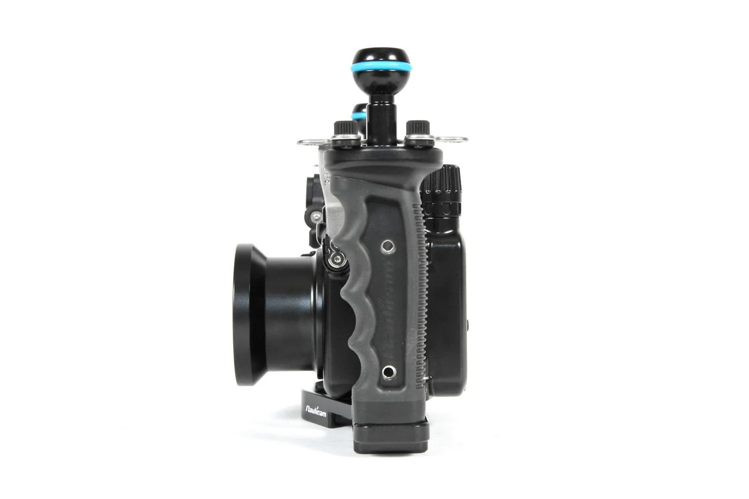 NA-RX100V Pro Package Housing for RX100V including Flexitray, Right Handle, Ball Mounts, and Shutter Release Extension