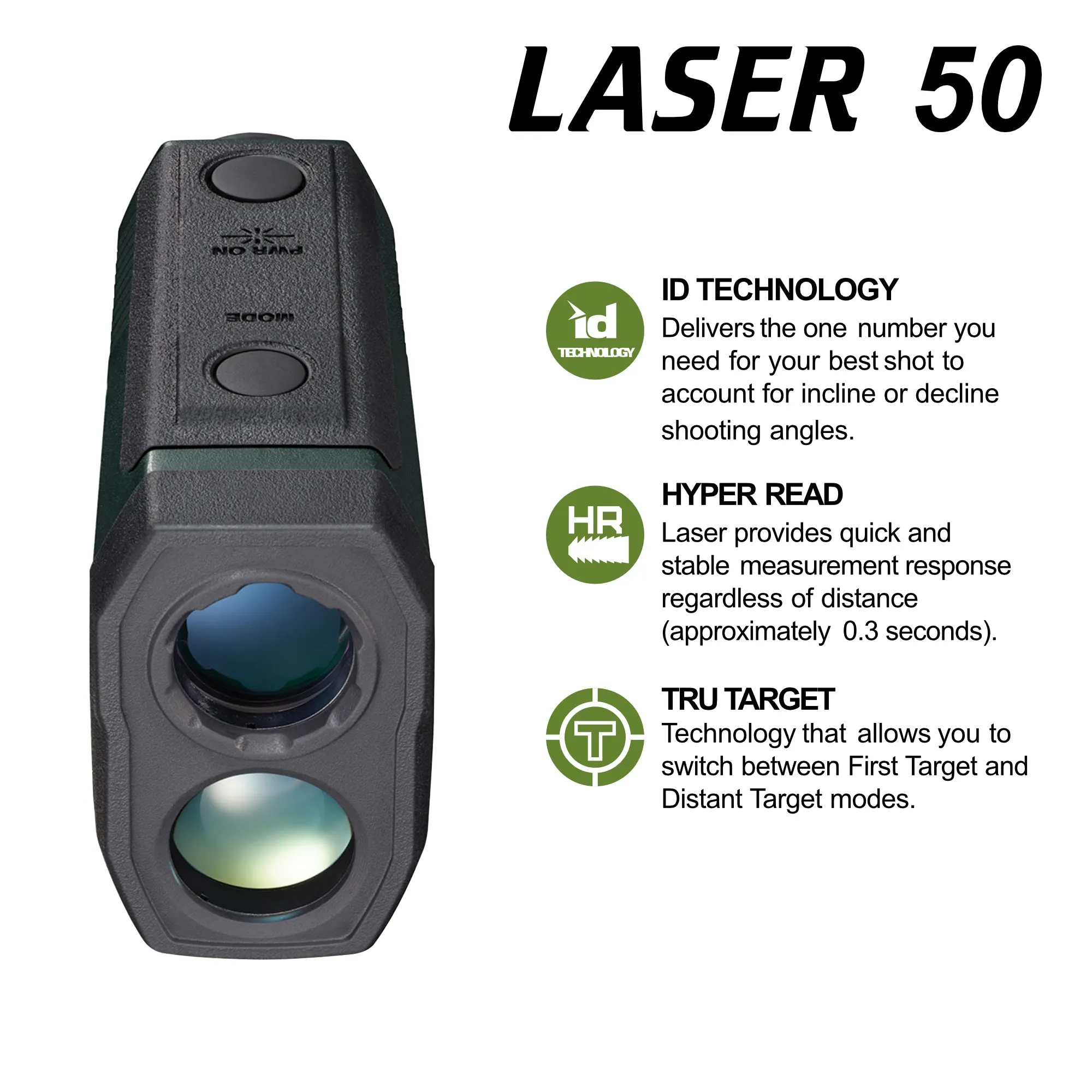 Nikon Laser 50 Laser Rangefinder 6X Magnification