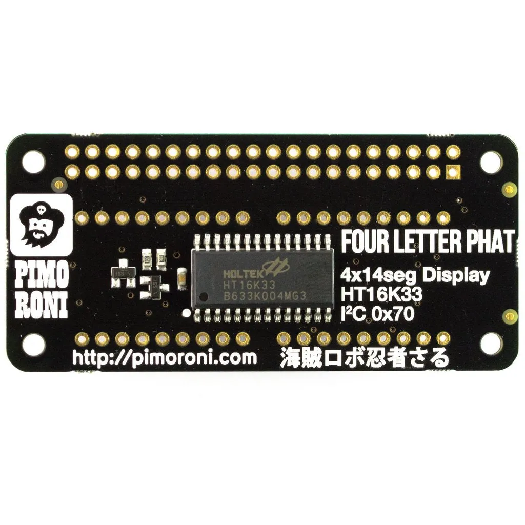 Pimoroni Four Letter pHAT