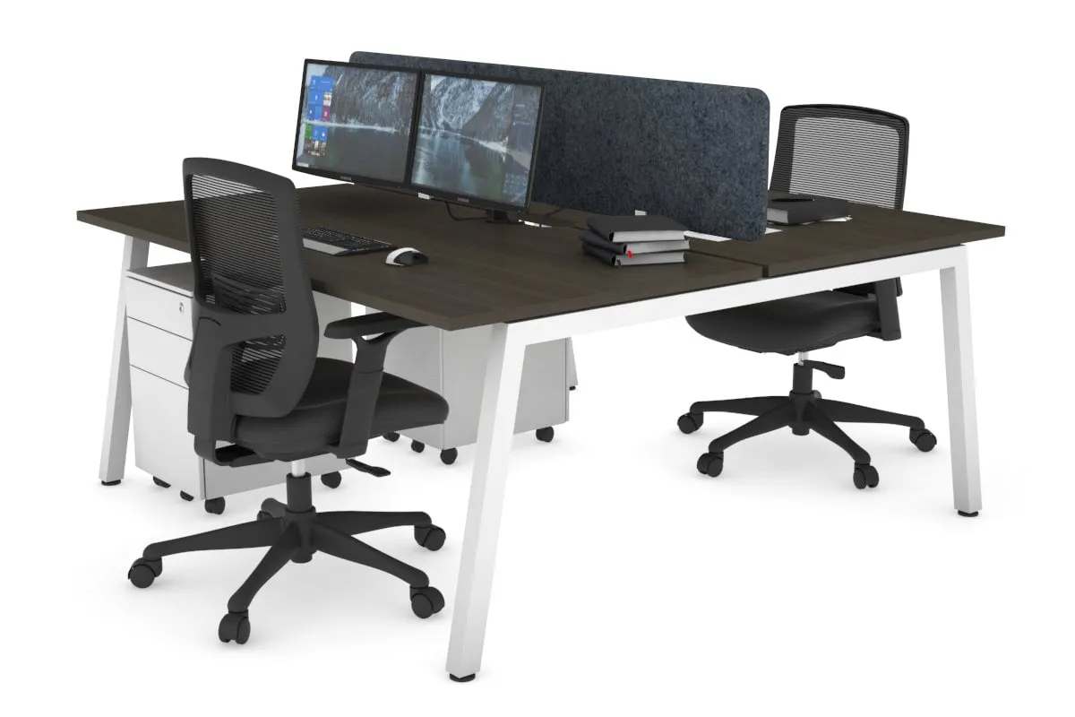 Quadro 2 Person Office Workstation [1600L x 700W]