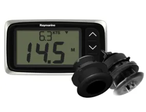 Raymarine i40 Bidata Instrumentation Pack c/w P371   P7 Speed / Temp / Depth Thru Hull Txd