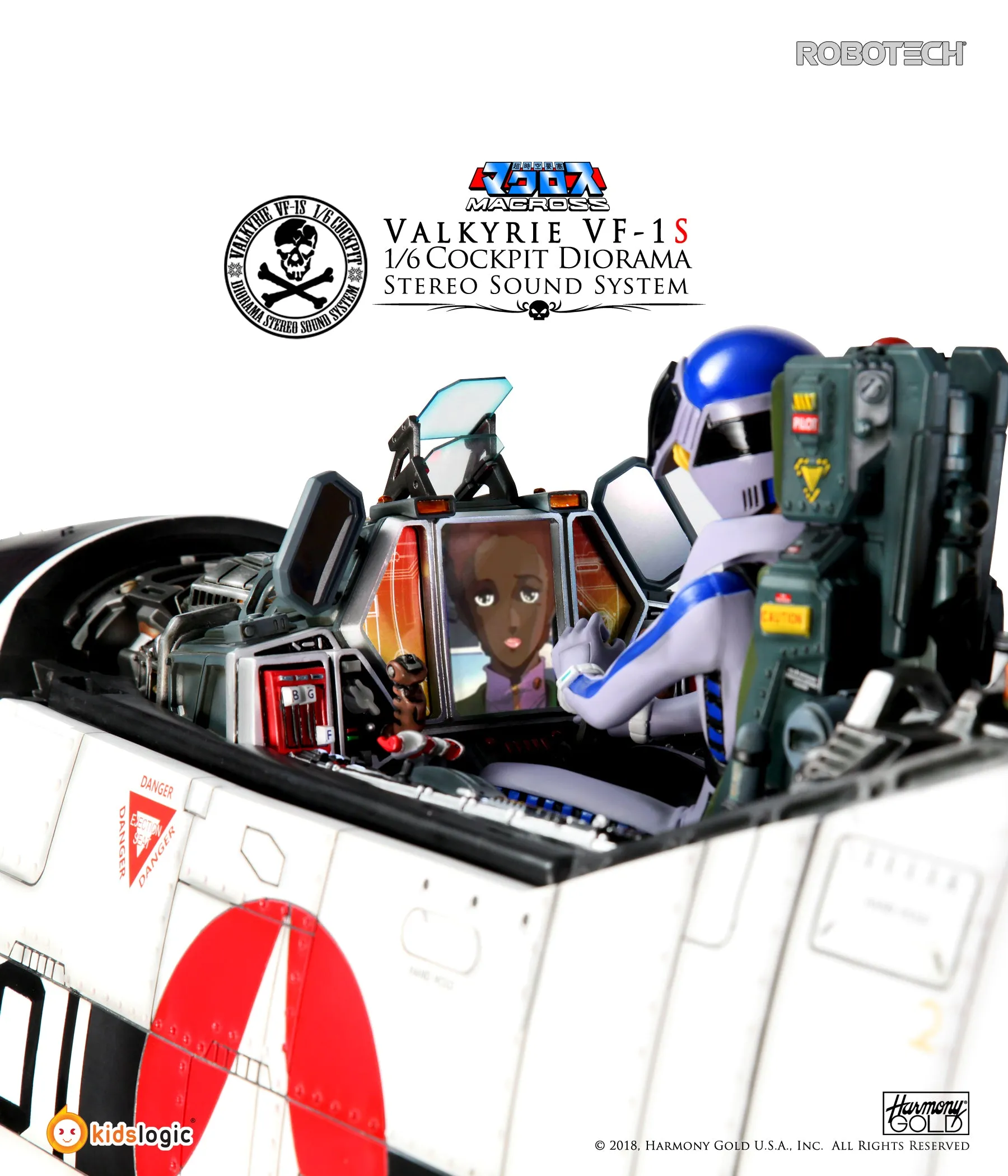 Robotech Macross VF-1S 1:6 Cockpit Diorama Digital Sound System (ST09) (Retail Price US$1920, Deposit US$380)