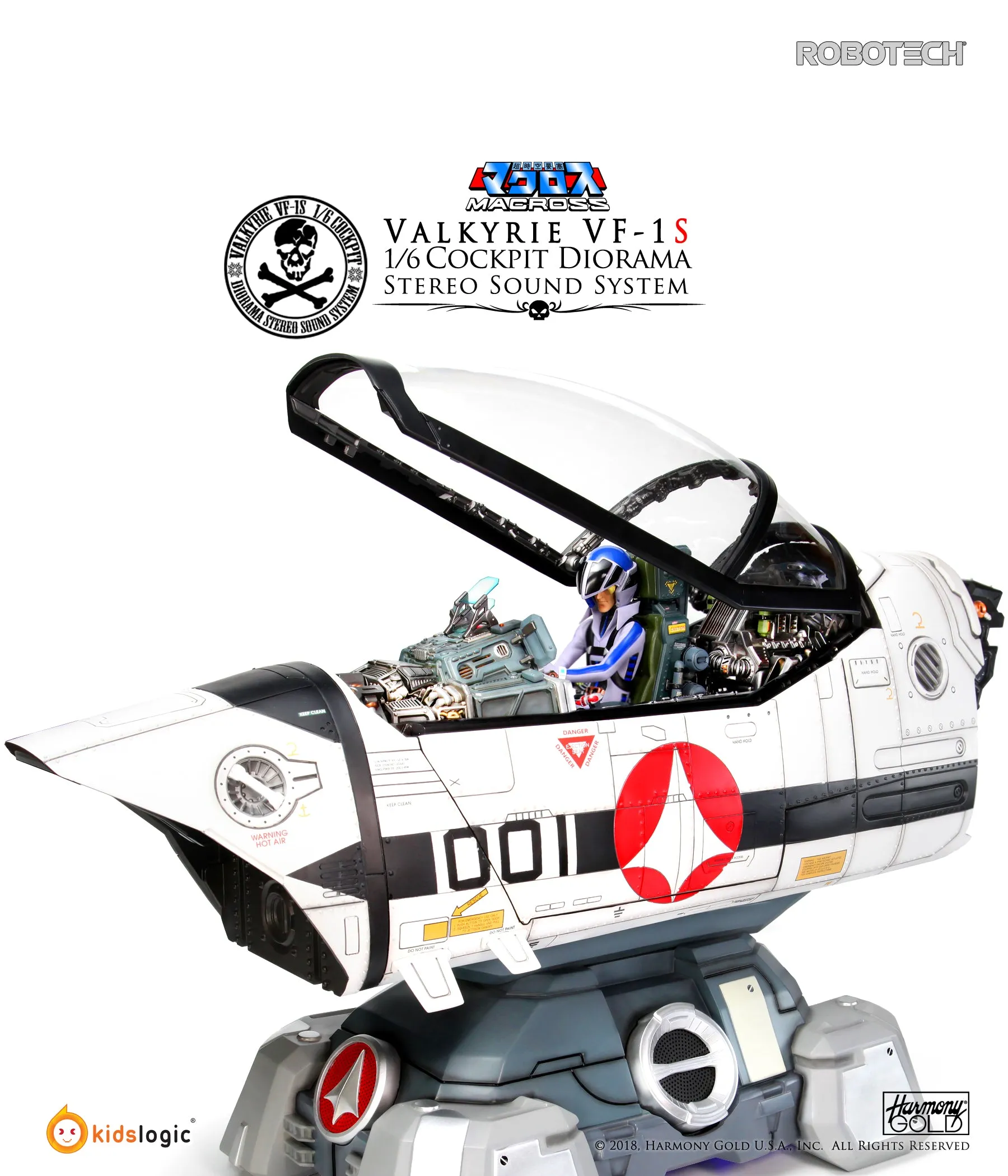 Robotech Macross VF-1S 1:6 Cockpit Diorama Digital Sound System (ST09) (Retail Price US$1920, Deposit US$380)