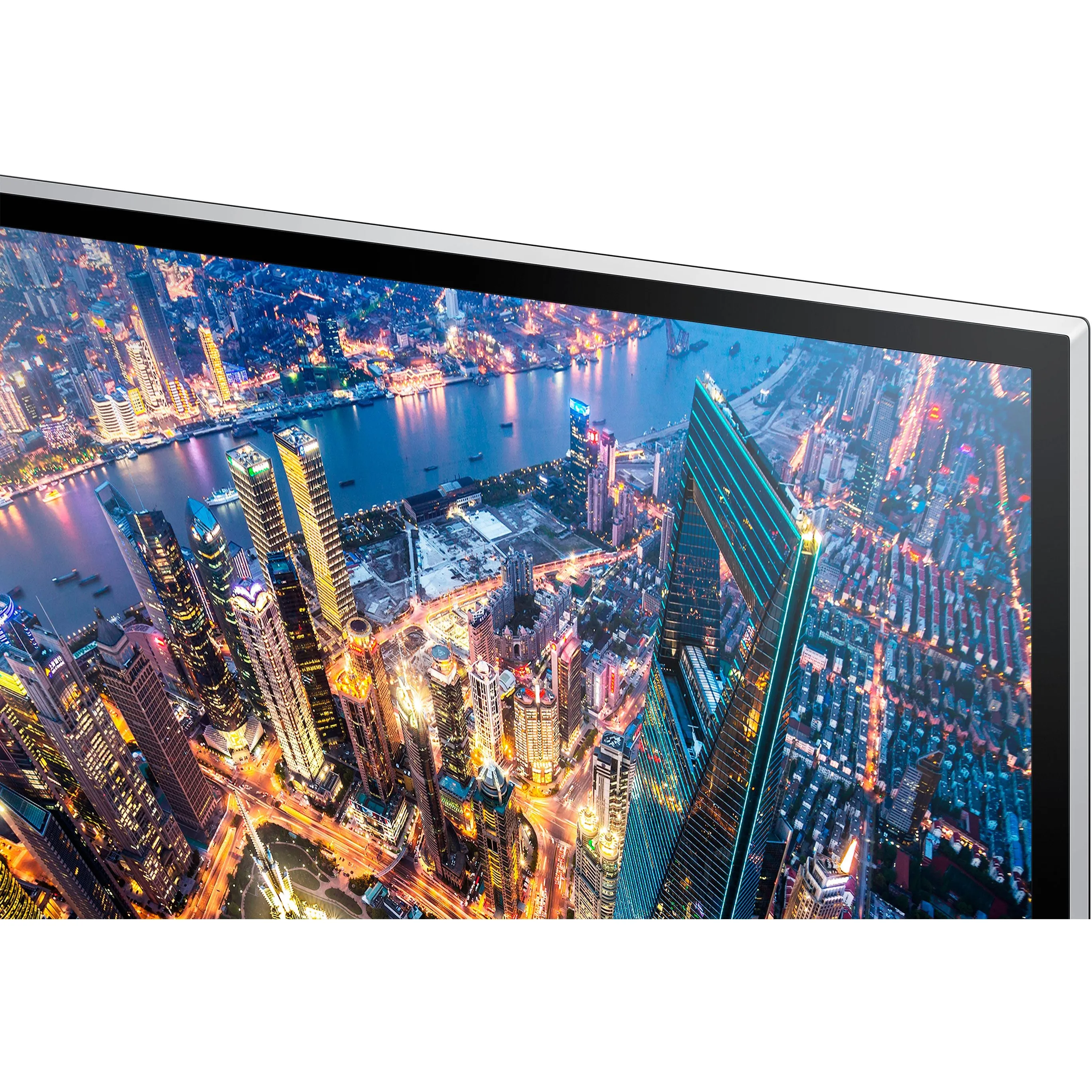 Samsung U28E510D 28" LCD Monitor - 16:9 - 1 ms - 3840 x 2160 - 1 Billion Colors - 370 Nit - 1,000:1 - 4K UHD - HDMI - DisplayPort - 45 W - High Glossy Black, Silver