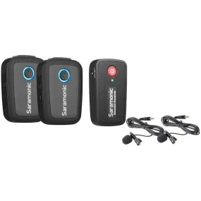 Saramonic Blink 500 B2 (RX TX TX) 2.4G Wireless Microphone Kit for Camera & Smartphone