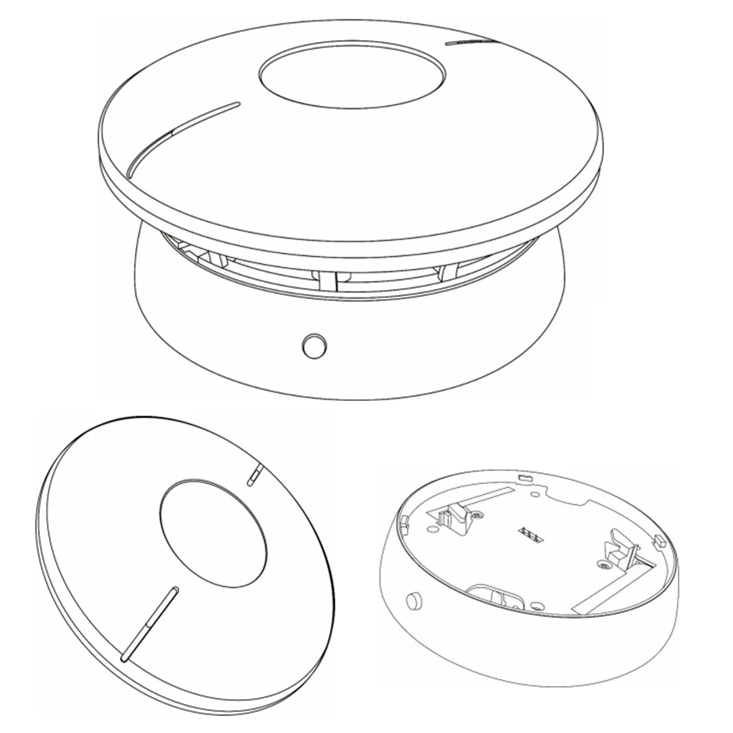 Smoke & CO Alarm  YoLink Hub Required