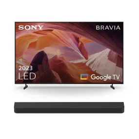 Sony KD85X80LU 85 Inch Bravia TV With HTA8000 5.0.2 BRAVIA Theatre Bar 8 Soundbar