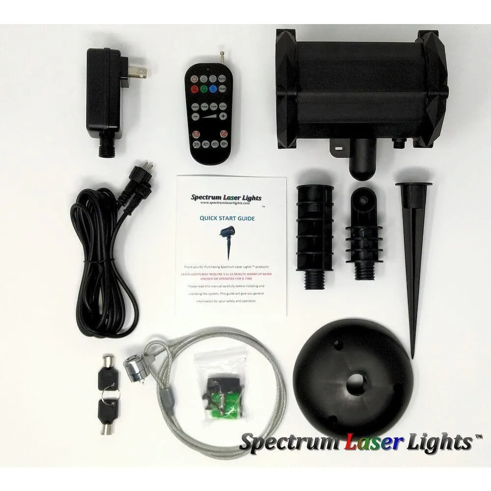 Spectrum White Laser Light with 7 Color Options & Bluetooth Speaker (SL-47)