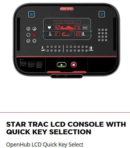 STAR TRAC 8 SERIES CT CROSS TRAINER W/LCD CONSOLE