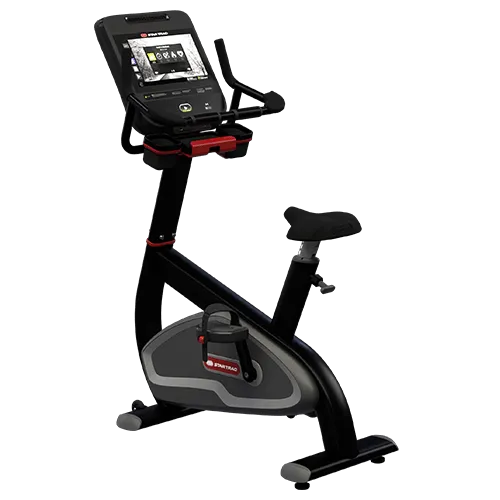 Star Trac 8 Series Upright Bike w/ 15" Embedded Display - Commercial